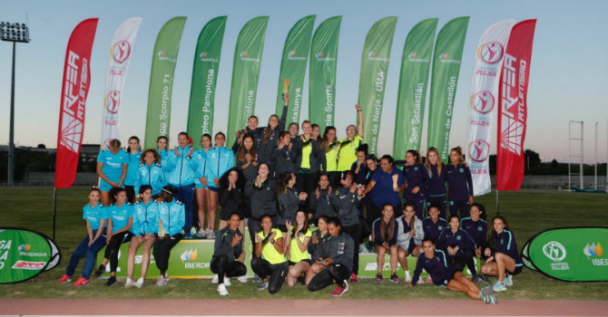 Ganadoras de la Liga Iberdrola | Imagen @rfea