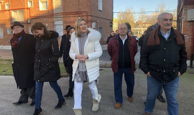Pilar del Olmo visita Las Viudas | PP Valladolid