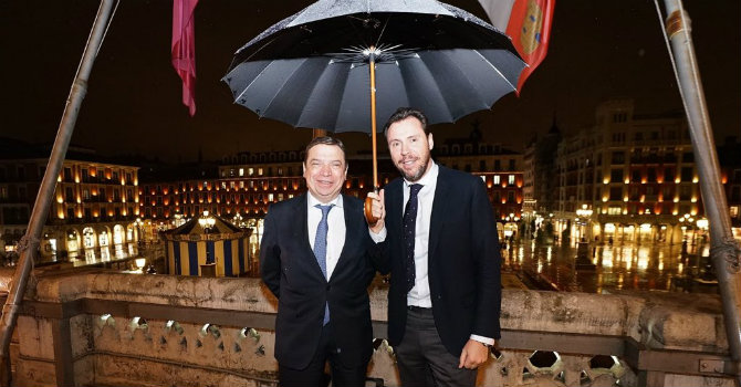 Óscar Puente y Luis Planas | @oscar_puente_