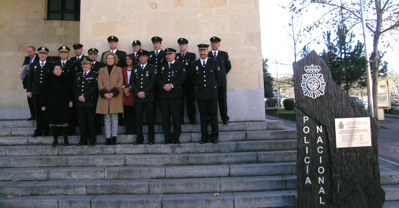 Celebración en la Comisaría de Policía de Segovia