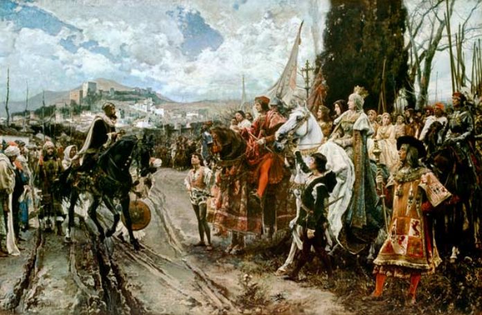Francisco Pradilla, "La rendición de Granada"