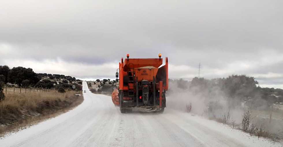 Equipos de vialidad invernal de la Diputación