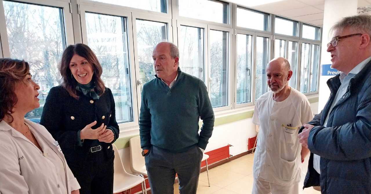 Visita de la delegada territorial a los centros de salud