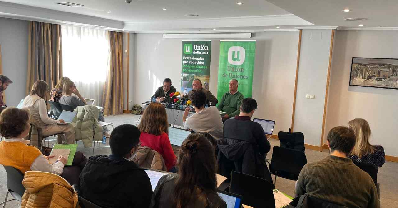 Rueda de prensa de Unión de Uniones