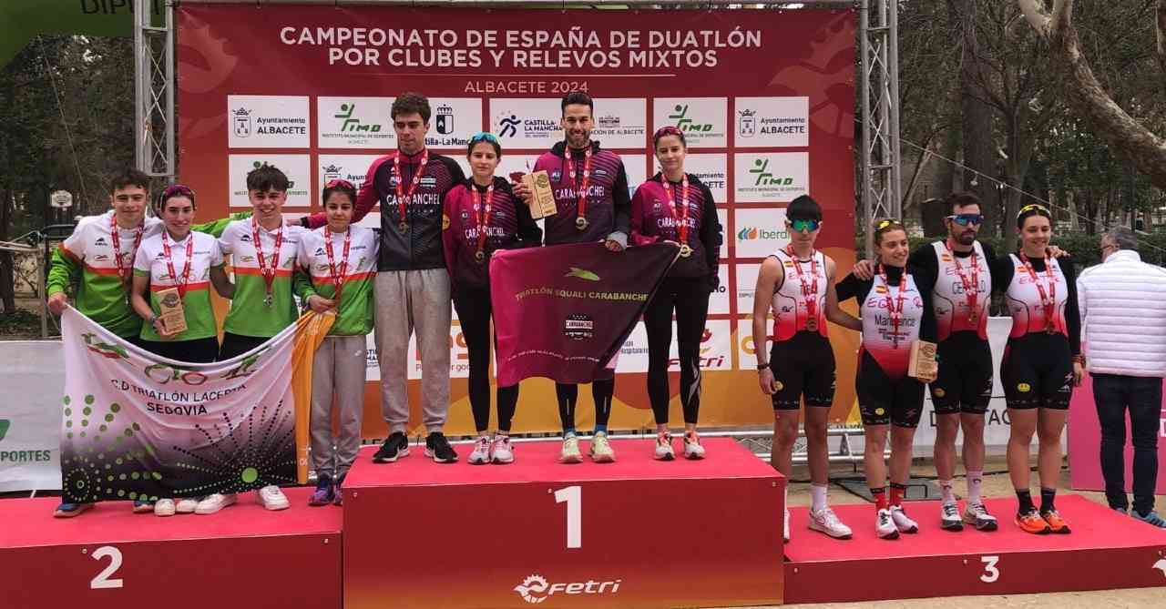 Pódium en Albacete