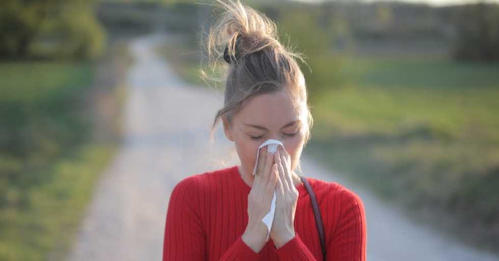 Los estornudos son un signo habitual de alergia