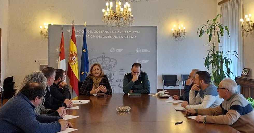 Reunión en la Subdelegación del Gobierno