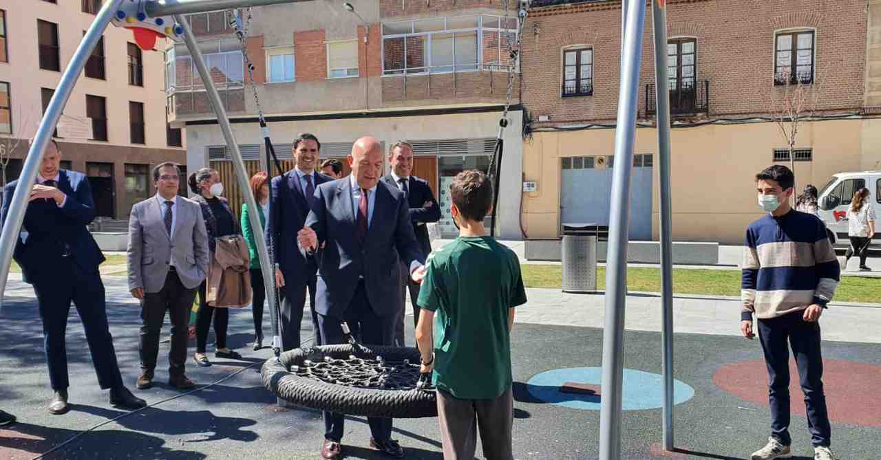 Visita del consejero a Medina del Campo