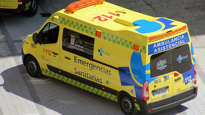 Ambulancia de soporte vital básico.