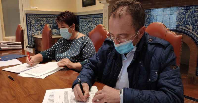 Firma del convenio