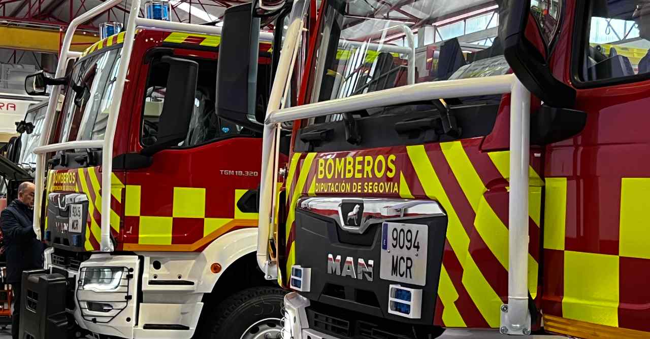 Nuevos vehículos para los bomberos de la Diputación