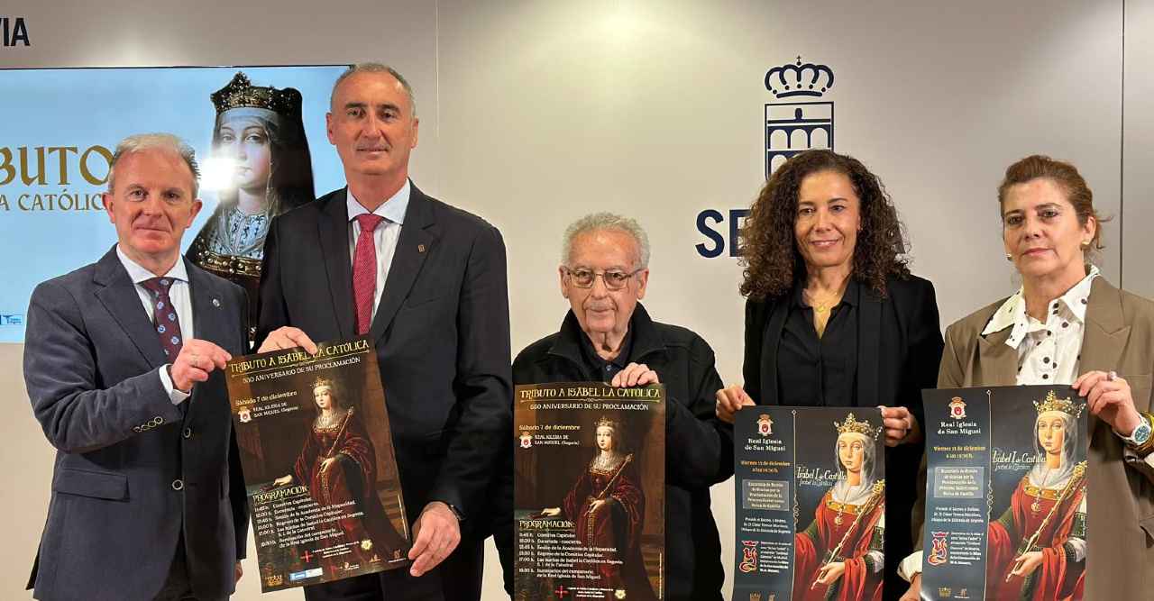 Presentación del Tributo a Isabel la Católica