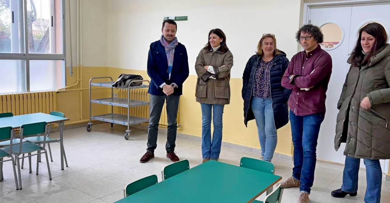 Visita al nuevo comedor de Mozoncillo